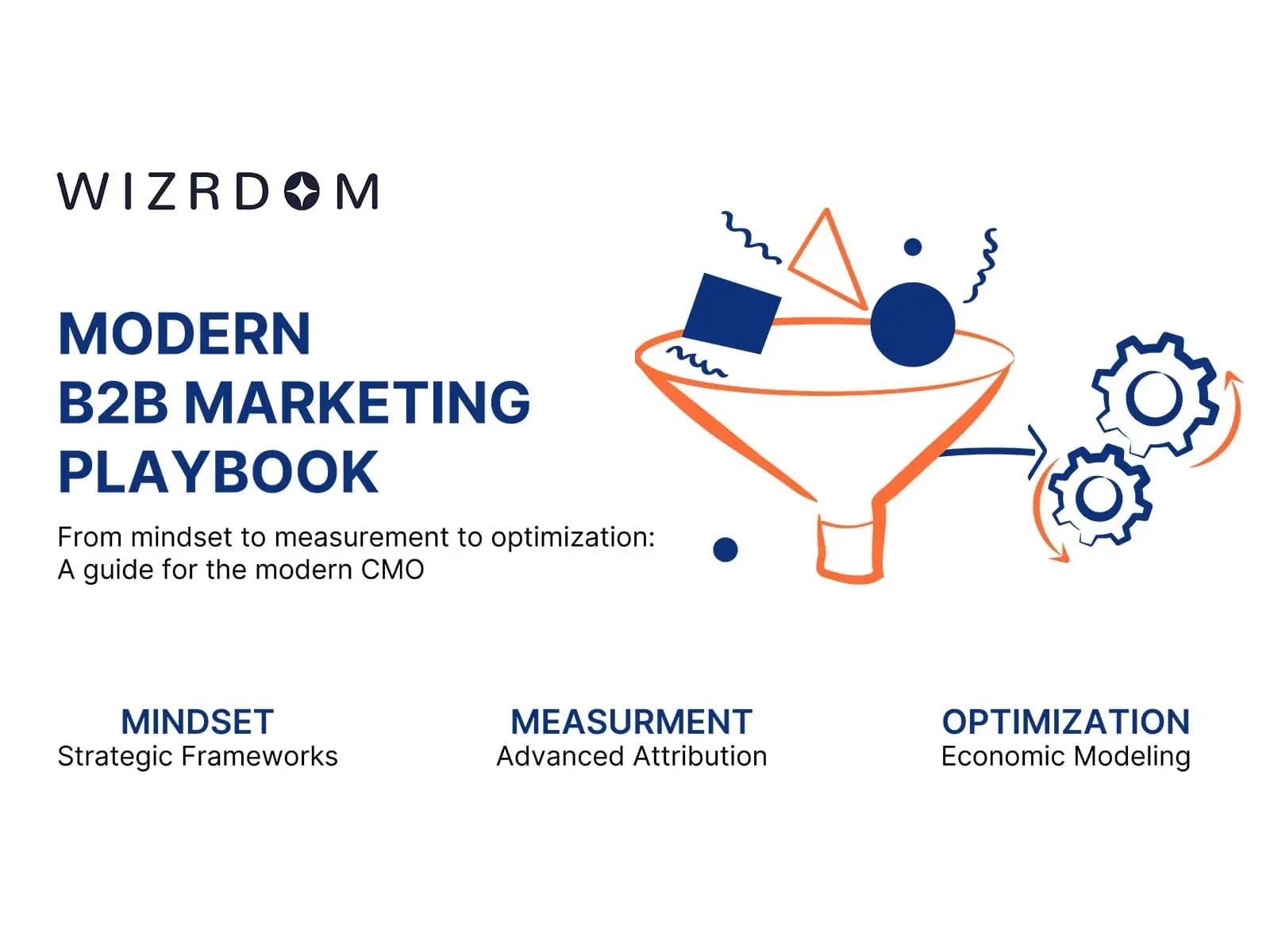 Modern B2B Marketing Playbook Mockup Cover